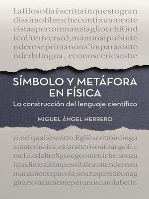 cover image of Símbolo y metáfora en física
